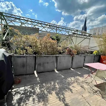 Rare ! Loft Atypique Centre-Ville Parking Jardin Reims Exterior foto