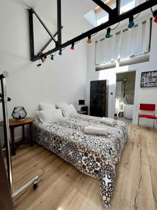 Rare ! Loft Atypique Centre-ville Parking Jardin *