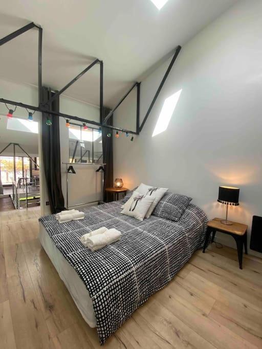 Rare ! Loft Atypique Centre-ville Parking Jardin Holiday home Reims